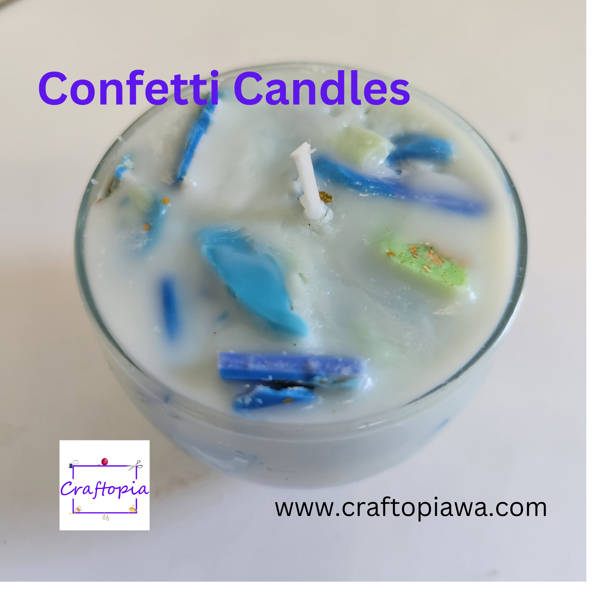 Confetti Candles